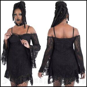 Killstar Astra Lace Dress Size XL